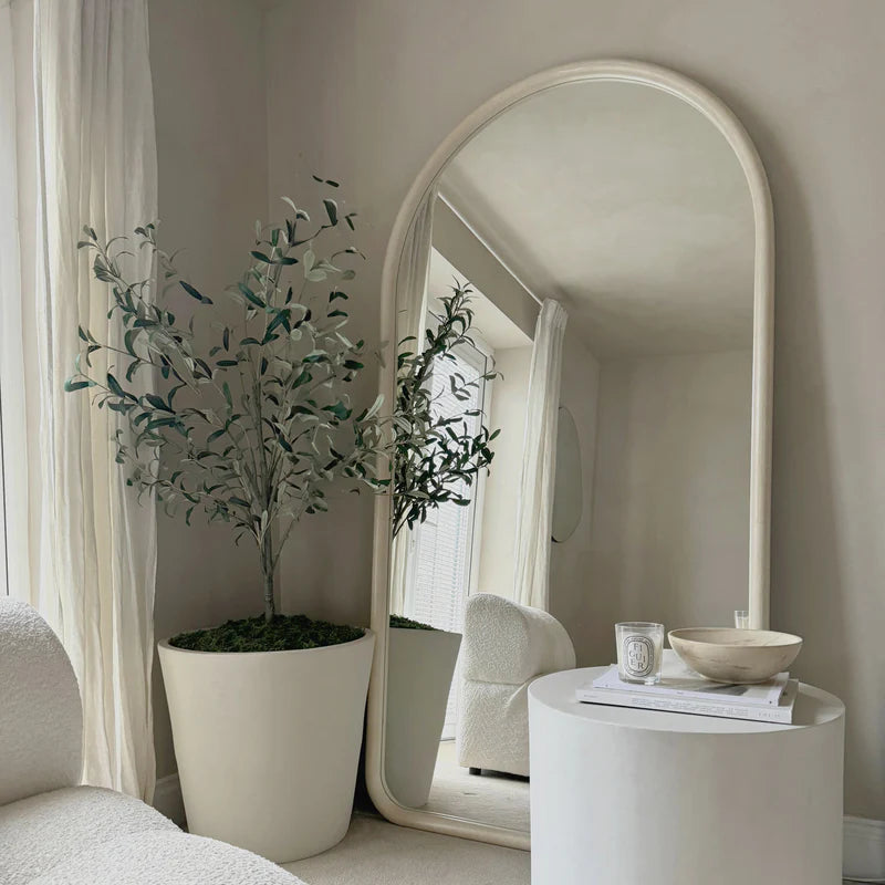 Miroir Arche Amora Plein Pied Effet Béton 190 cm x 100 cm